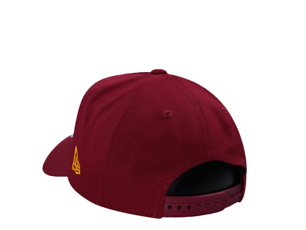 New Era Detroit Tigers Stadium Cardinal Red Prime Edition 9Forty A Frame Snapback Cap