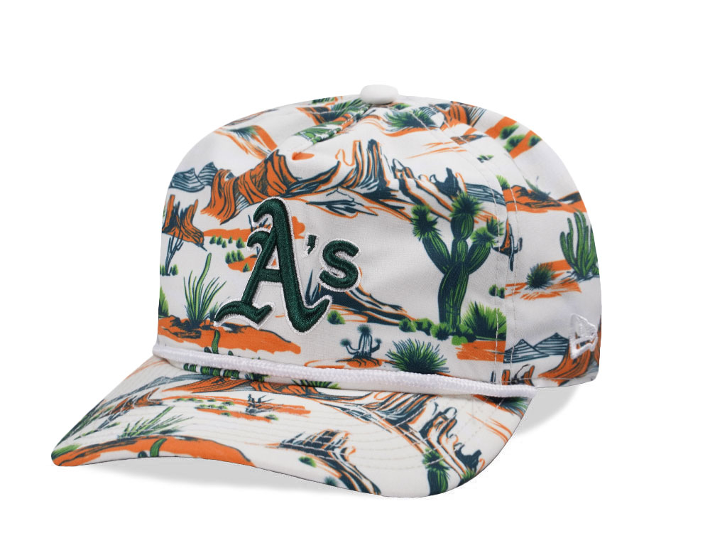 New Era Oakland Athletics Printed White Edition 19Twenty Snapback Cap