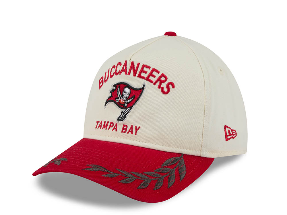 New Era Tampa Bay Buccaneers 2025 Draft Edition 9Twenty A Frame Strapback Cap