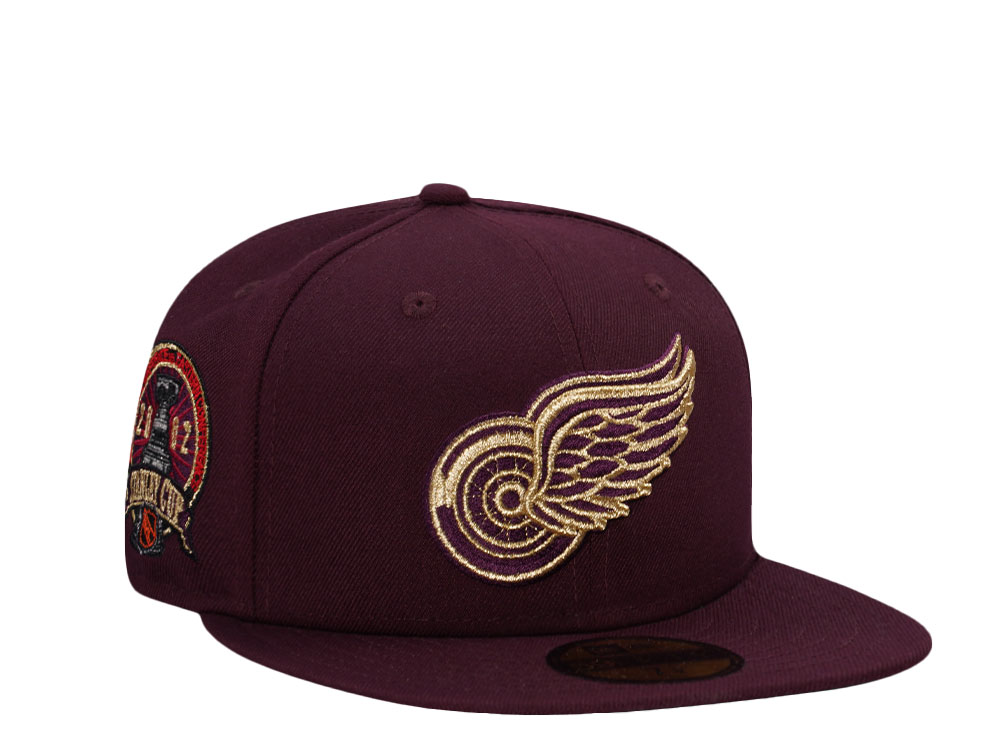 New Era Detroit Red Wings Stanley Cup 2002 The Captain Edition 59Fifty Fitted Cap