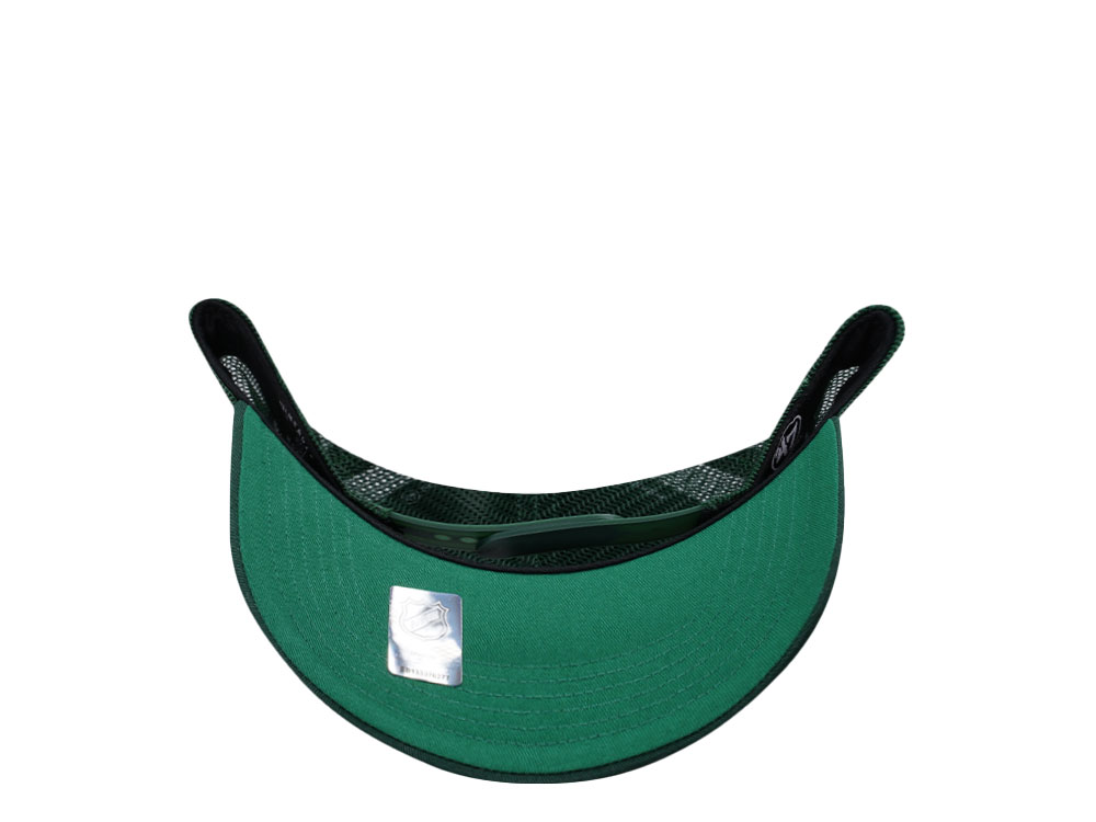 47Brand New Jersey Devils Dark Green Hitch Trucker Snapback Cap