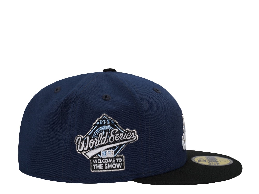 New Era Atlanta Braves World Series 1995 Navy Flame Two Tone Edition 59Fifty Fitted Cap