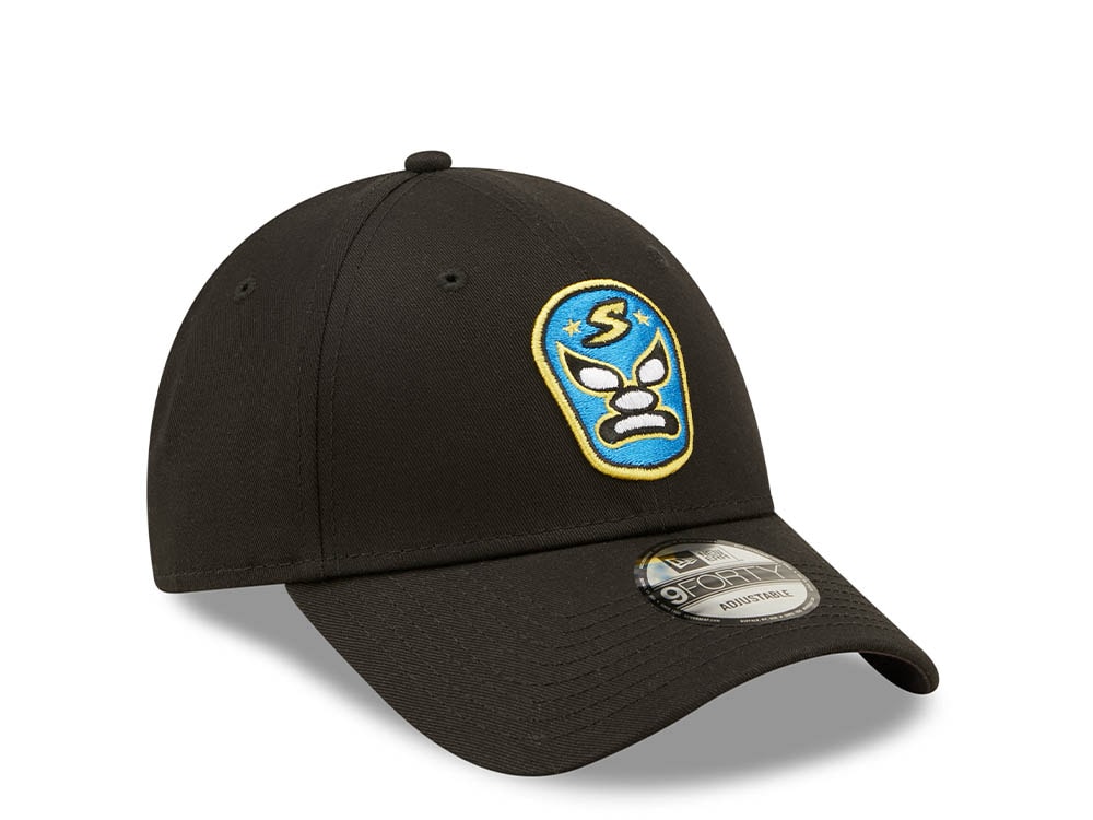New Era Sacramento River Cats Copa Black 9Forty Strapback Cap