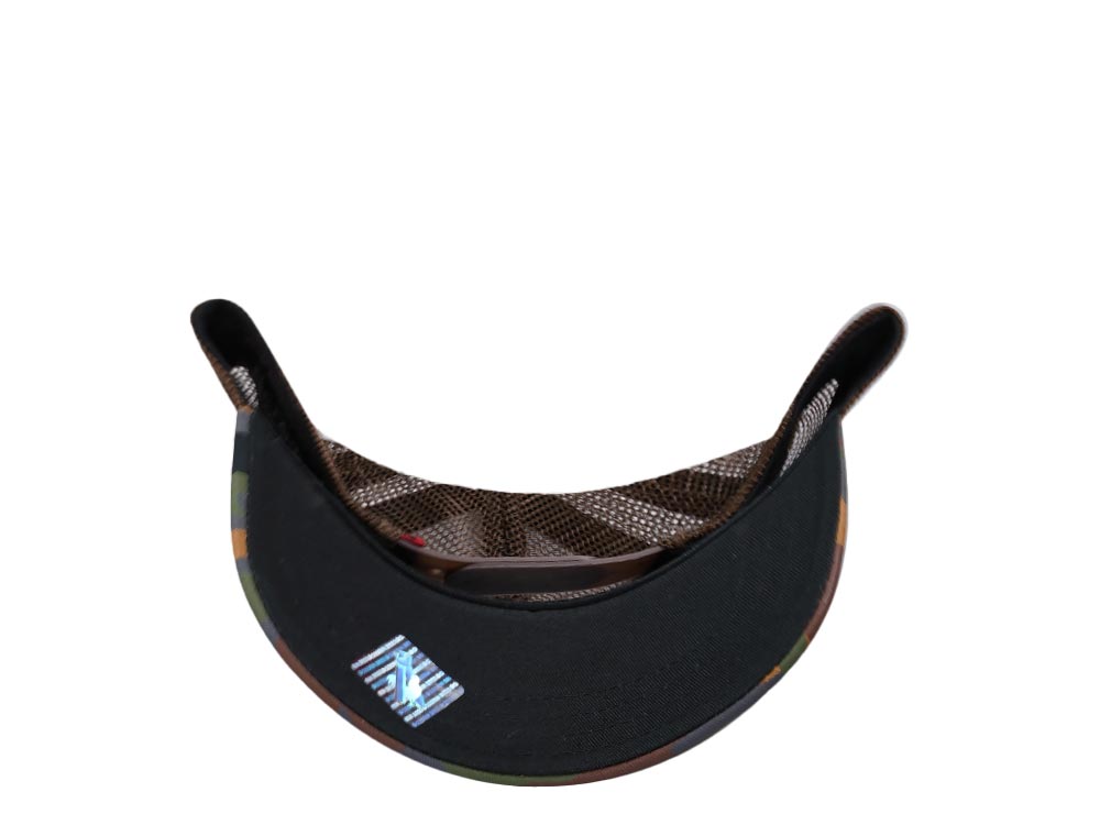 Goorin Bros Clay Henry Goat Brown Camouflage Trucker Snapback Cap