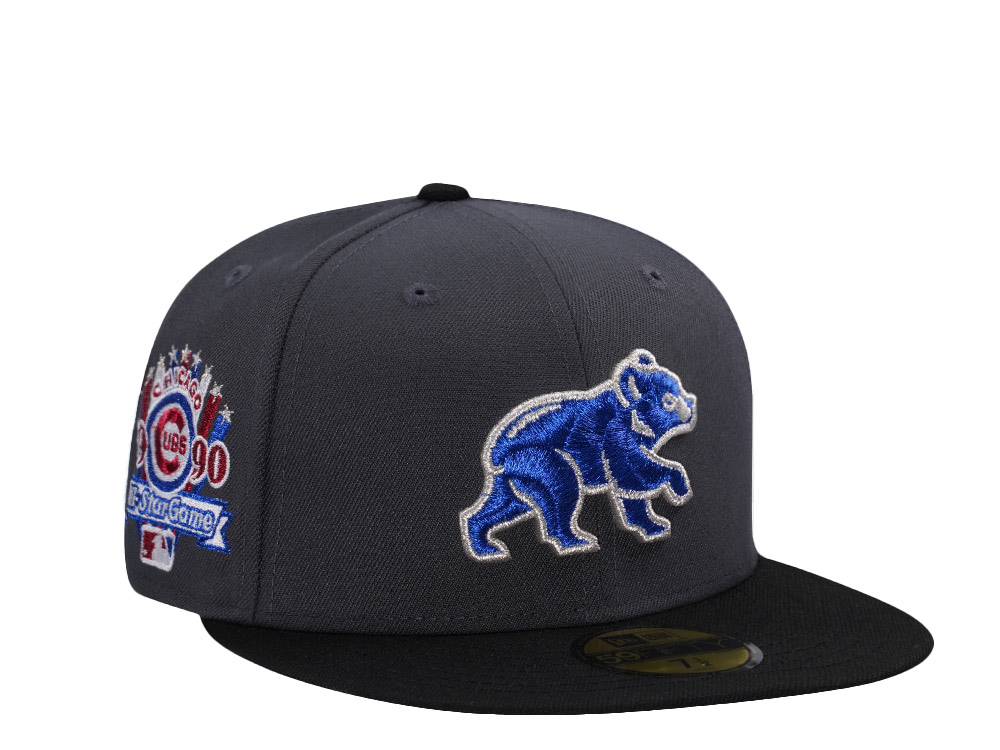 New Era Chicago Cubs All Star Game 1990 Metallic Two Tone Edition 59Fifty Fitted Cap