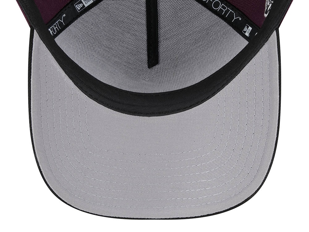 New Era Philadelphia Phillies 100th Anniversary Two Tone Plum 9Forty A Frame Snapback Cap