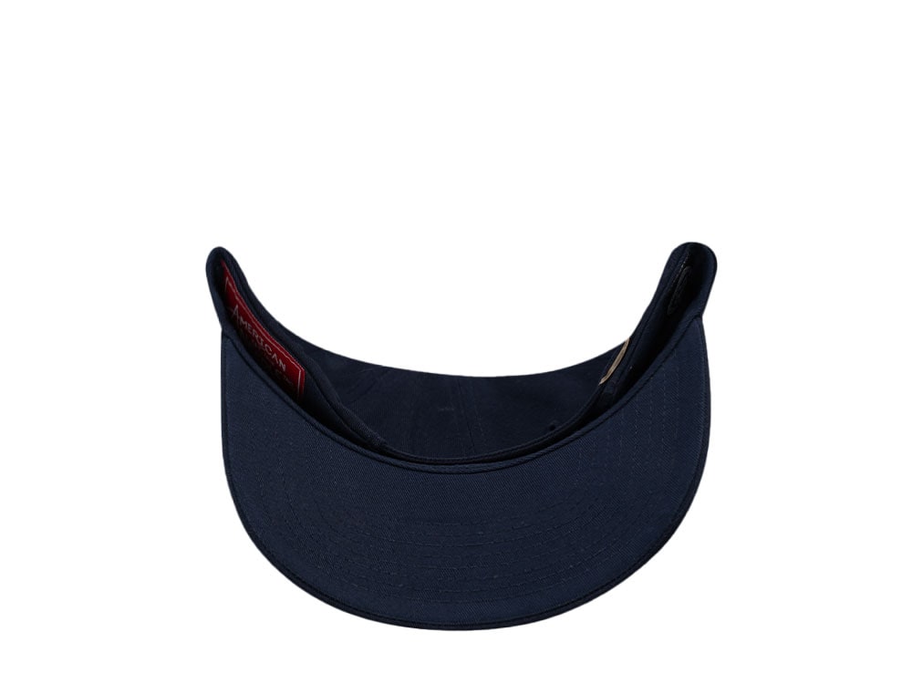 American Needle Edmonton Oilers Arena Navy Strapback Cap