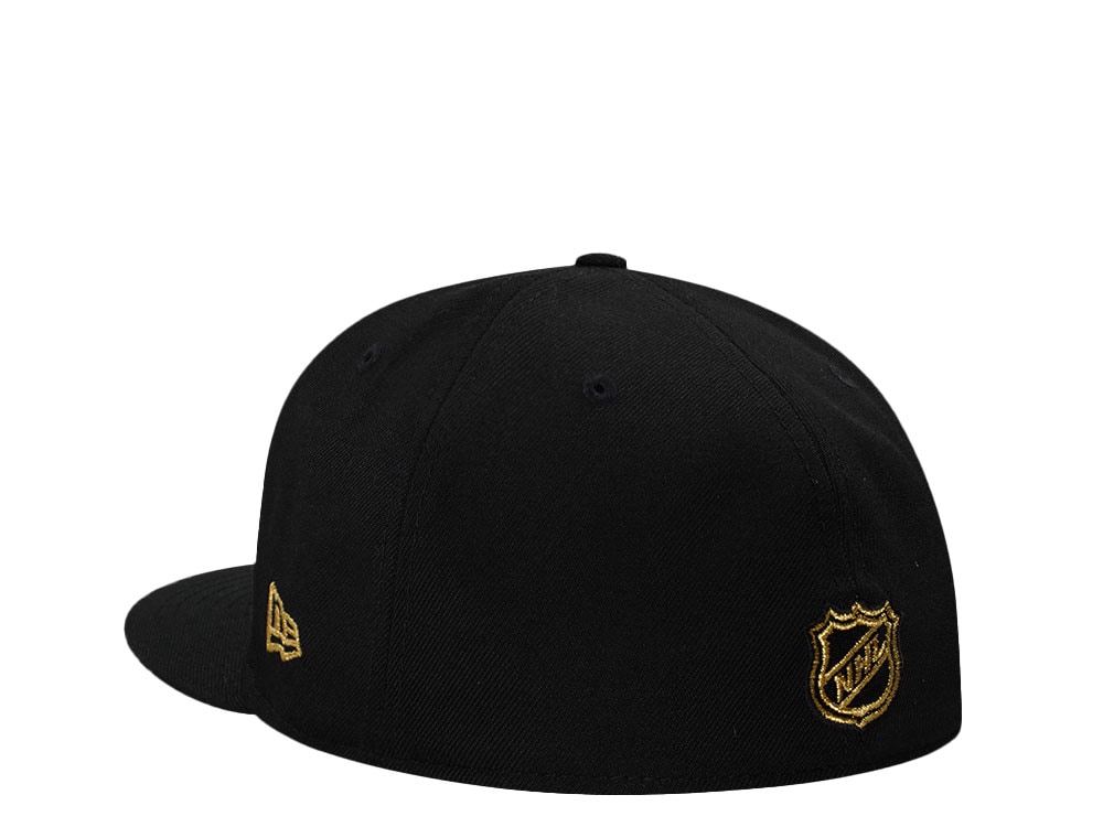 New Era Pittsburgh Penguins 50 Years Black Gold Edition 59Fifty Fitted Cap