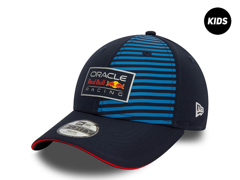 New Era Red Bull Racing Navy Kids 9Forty Snapback Cap