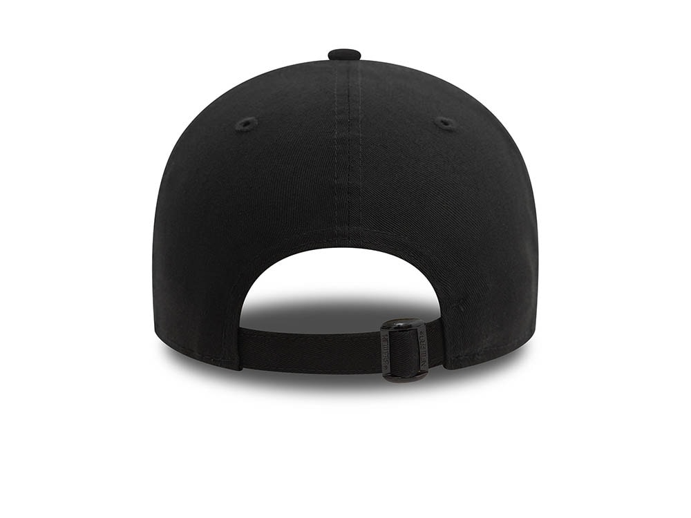New Era Boston Celtics Black Metallic 9Forty Strapback Cap