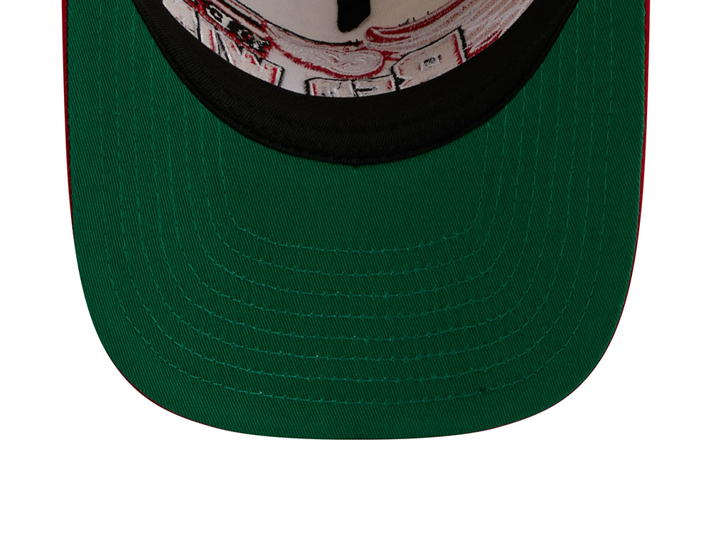 New Era Detroit Red Wings Classic Logo Two Tone Edition 9Fifty A Frame Snapback Cap