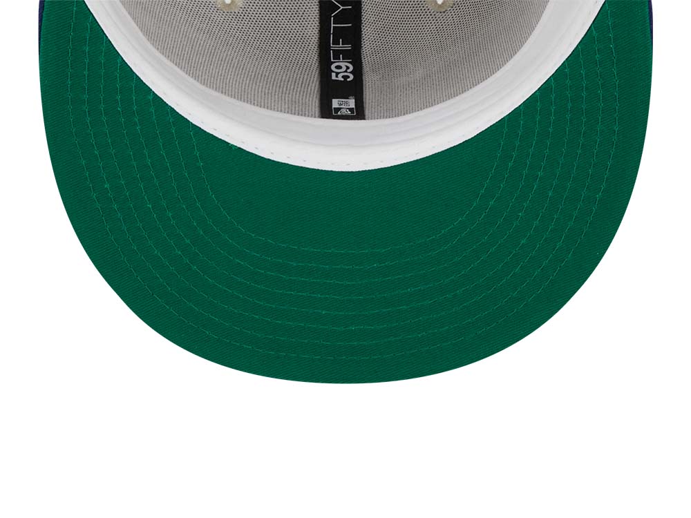 New Era Los Angeles Dodgers Farm Team Stone Throwback Two Tone Edition 59Fifty Fitted Cap