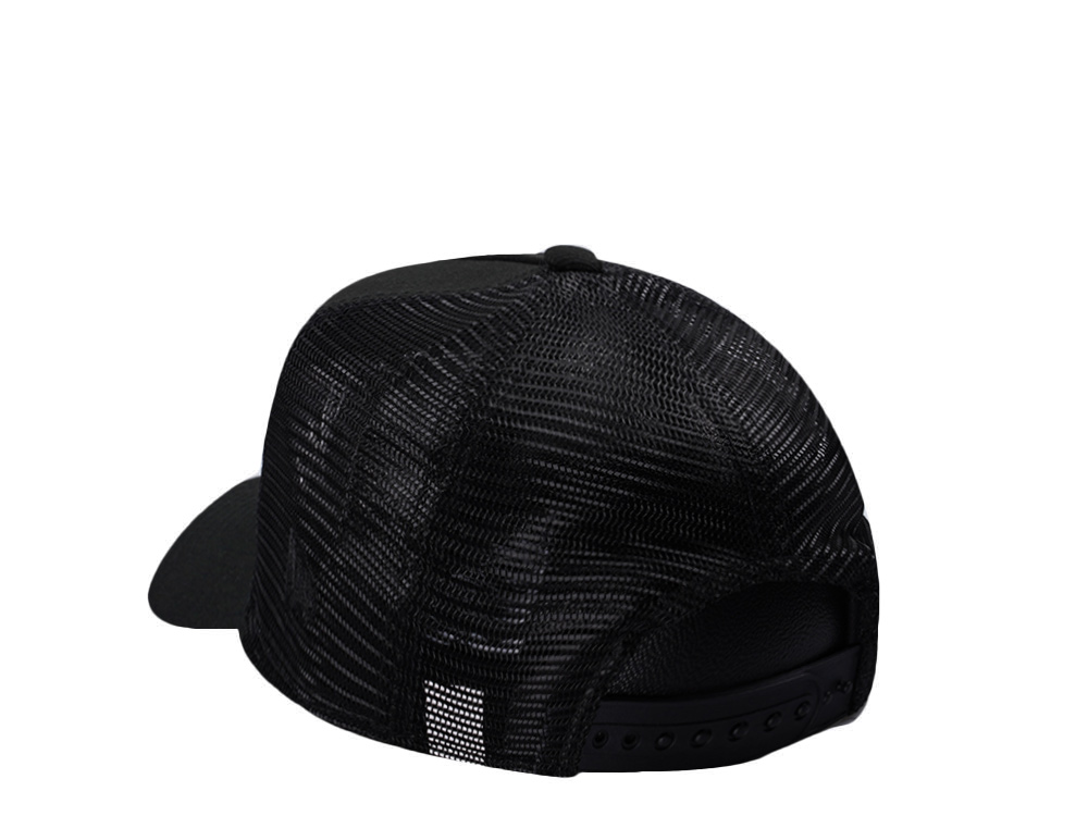 New Era Montreal Canadiens Black Prime Edition 9Forty A Frame Trucker Snapback Cap