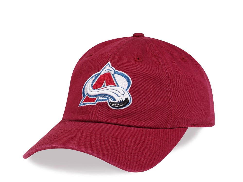 American Needle Colorado Avalanche Red Casual Strapback Cap