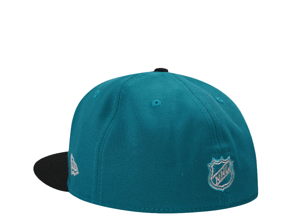 New Era San Jose Sharks 20th Anniversary Two Tone Edition 59Fifty Fitted Cap