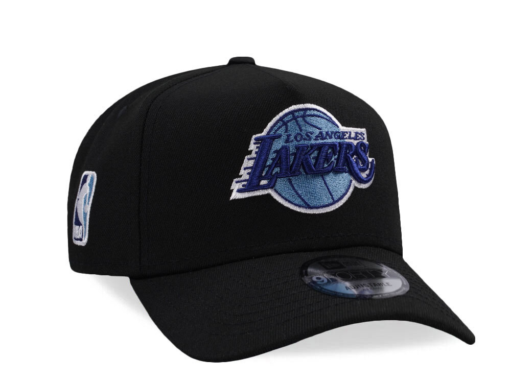 New Era Los Angeles Lakers NBA Blue Sky Edition 9Forty A Frame Snapback Cap