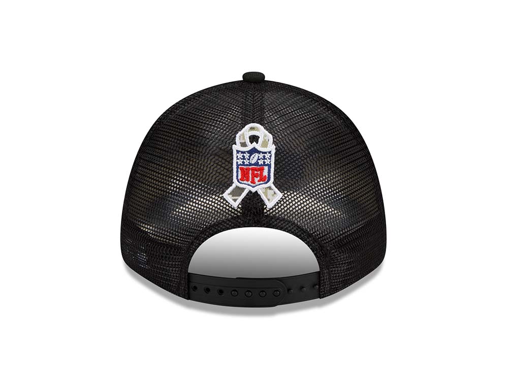 New Era Green Bay Packers Salute to Service 21 9Forty Trucker Snapback Cap