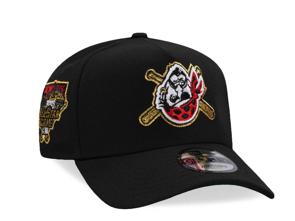 New Era Pittsburgh Pirates All Star Game 2006 Metallic Black Prime Edition 9Forty A Frame Snapback Cap