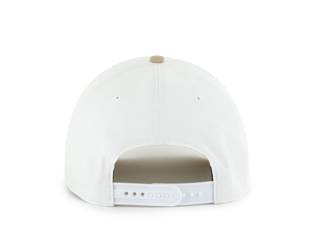 47Brand New York Yankees White Cartoon Icon Edition Hitch Snapback Cap