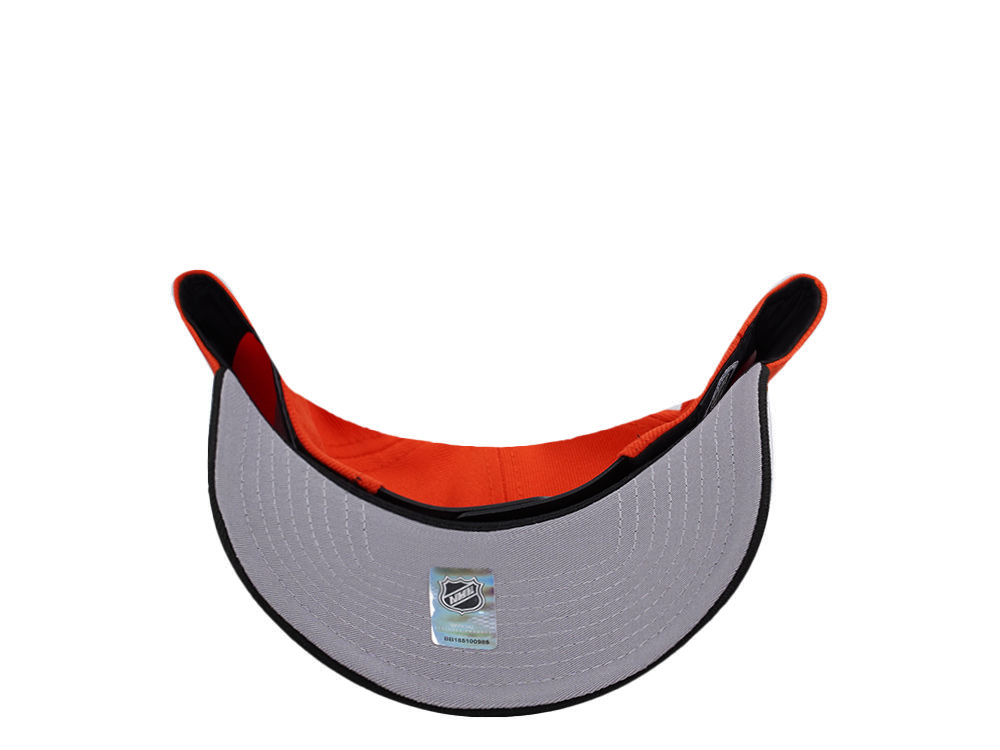 New Era Anaheim Ducks 30th Anniversary Orange Two Tone Edition 9Forty A Frame Snapback Cap
