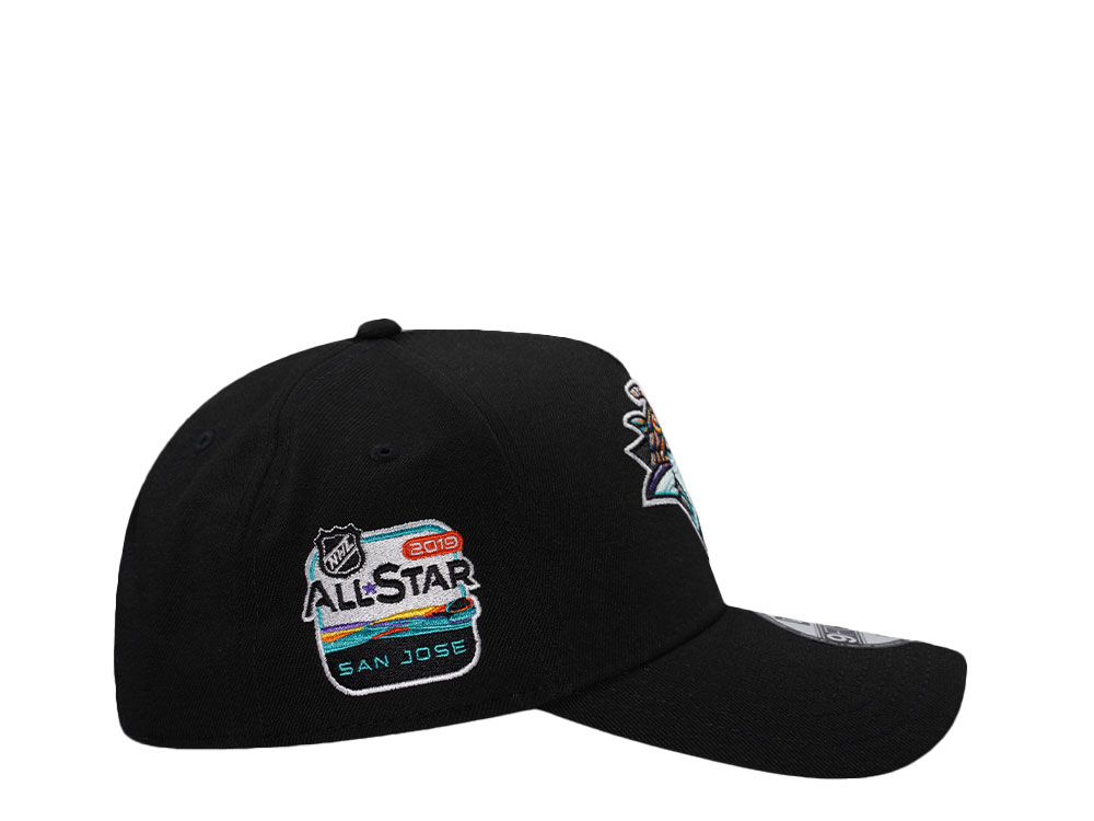 New Era San Jose Sharks All Star Game 2019 Black Prime Edition 9Forty A Frame Snapback Cap