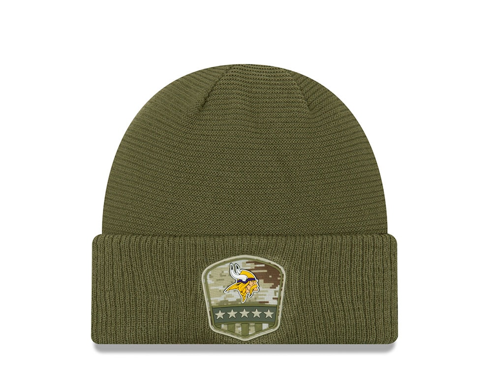New Era Minnesota Vikings Salute to Service 2019 Knit