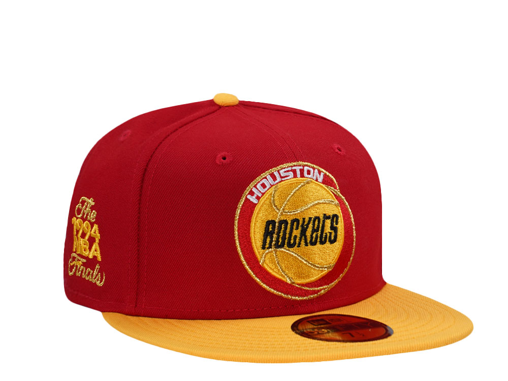 New Era Houston Rockets NBA Finals 1994 Red Two Tone Edition 59Fifty Fitted Cap