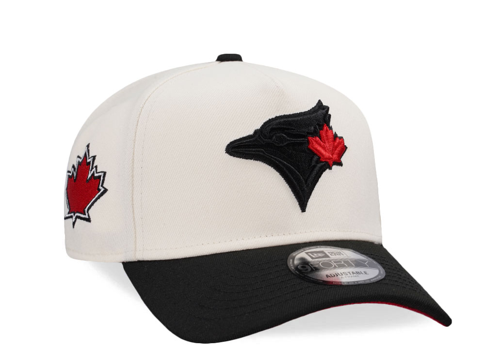 New Era Toronto Blue Jays Detail Chrome Two Tone Edition 9Forty A Frame Snapback Cap
