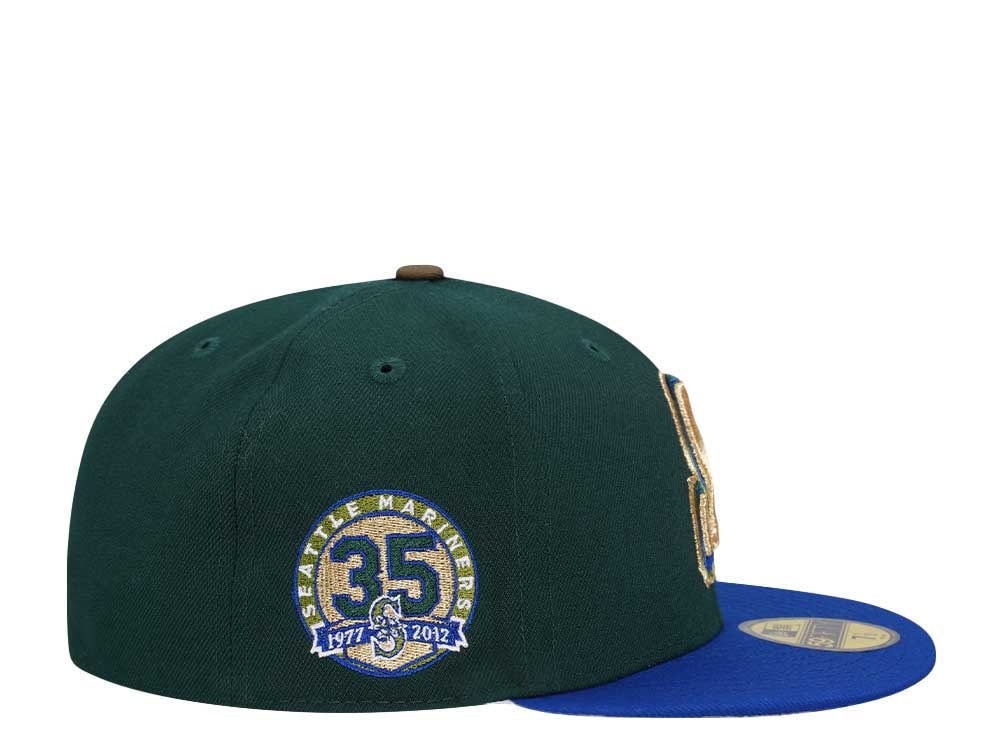 New Era Seattle Mariners 35th Anniversary Golden Real Tree Two Tone Edition 59Fifty Fitted Cap