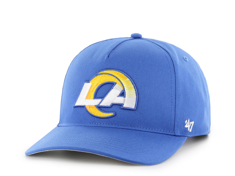 47Brand Los Angeles Rams Montego Blue Classic Edition Hitch Snapback Cap