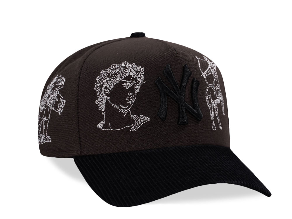 New Era New York Yankees Mythical Brown Two Tone Edition 9Forty A Frame Snapback Cap