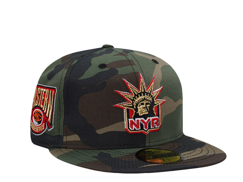 New Era New York Rangers Enforcer Camo Prime Edition 59Fifty Fitted Cap