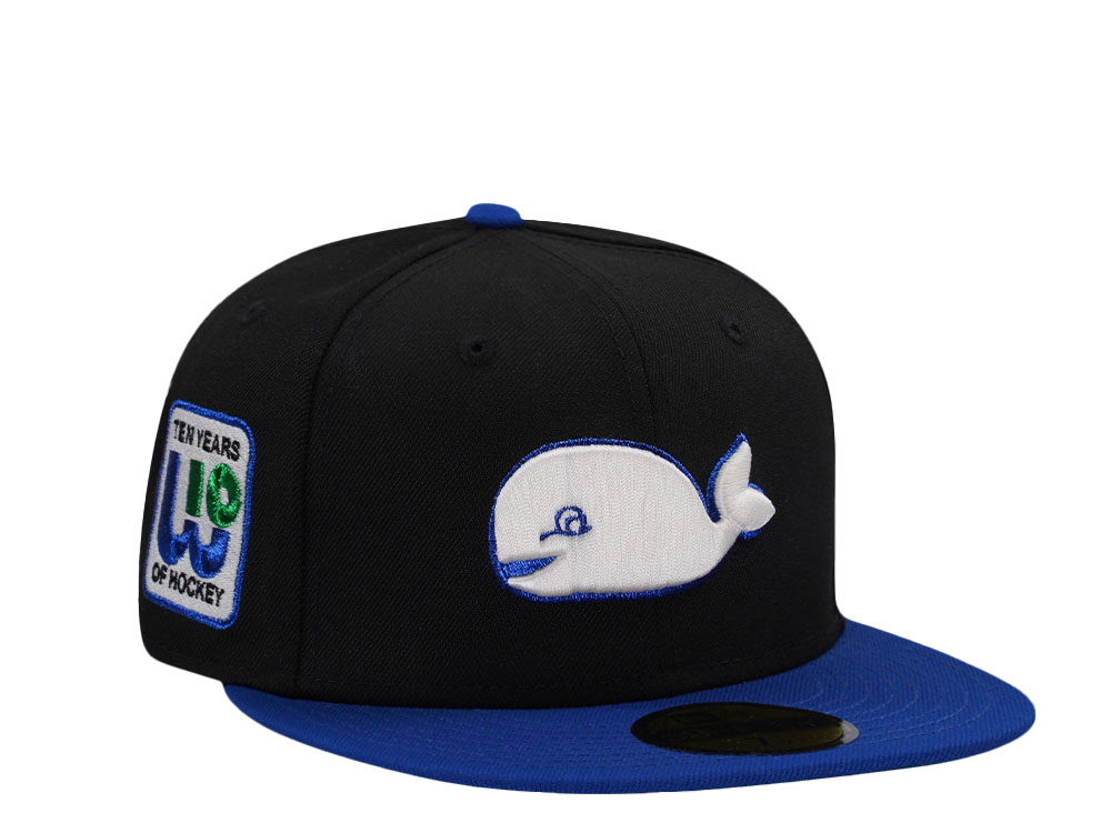 New Era Hartford Whalers 10th Anniversary Two Tone Throwback Edition 59Fifty Fitted Cap