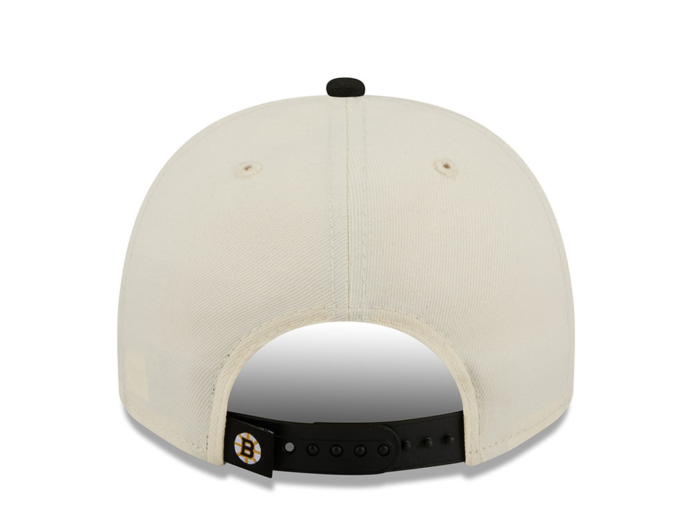 New Era Boston Bruins Classic Logo Two Tone Edition 9Fifty A Frame Snapback Cap