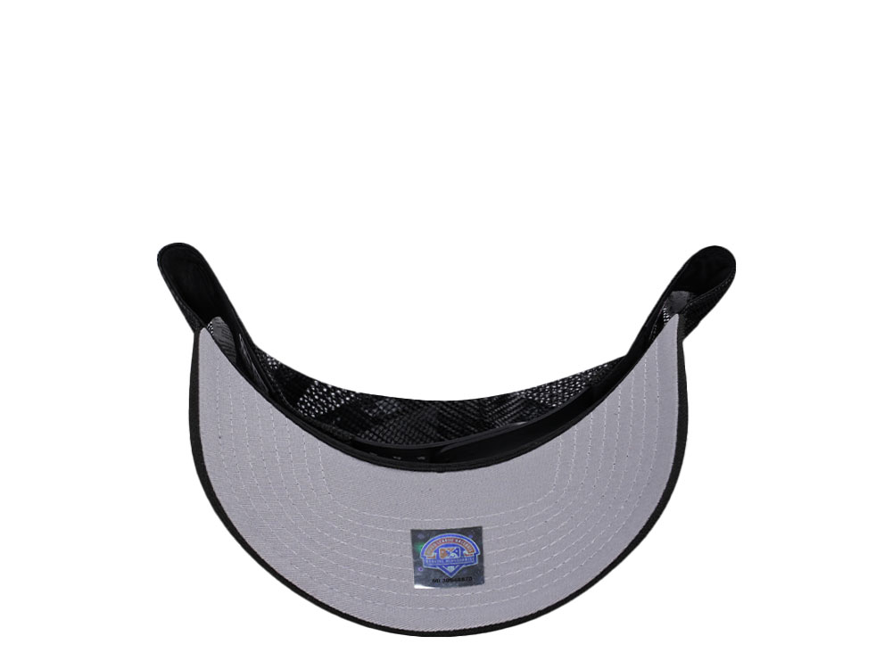 New Era Pensacola Blue Wahoos 10 Years Black Trucker Edition 9Forty A Frame Snapback Cap