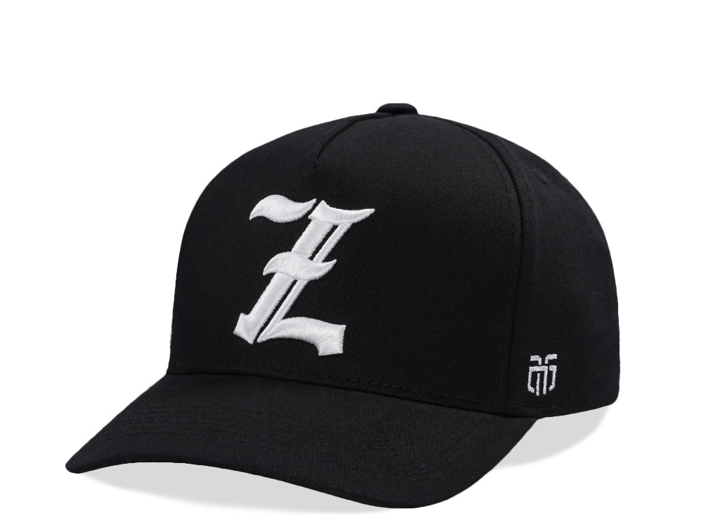 Parallel Union Old English Letter Logo Z Snapback Cap