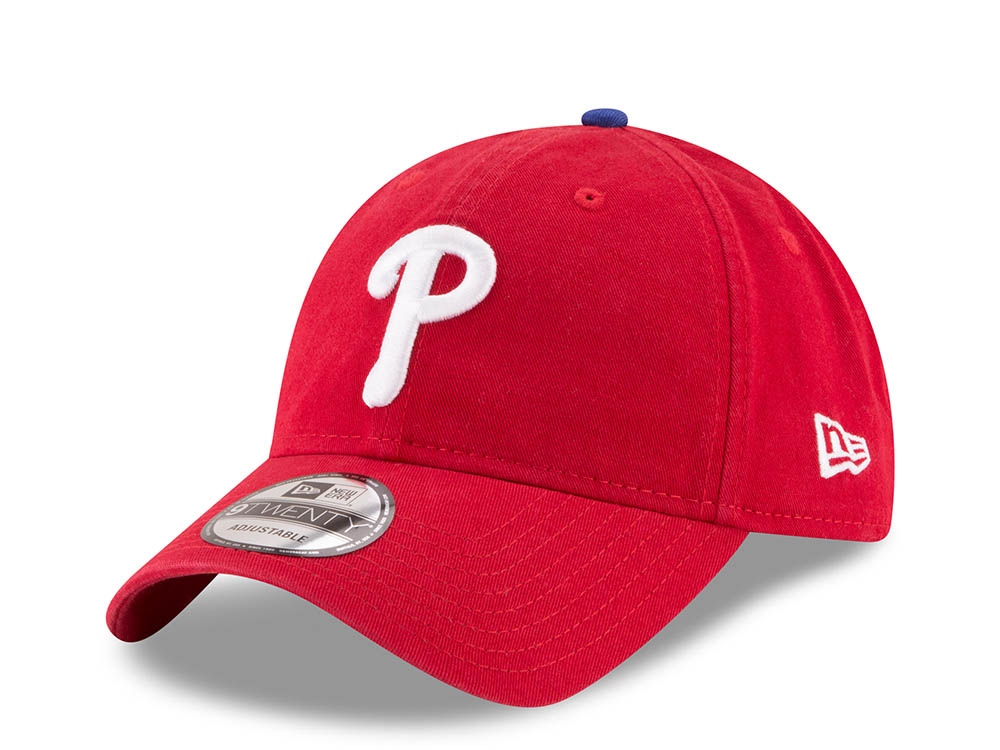 New Era Philadelphia Phillies Core Classic Red 9Twenty Strapback Cap