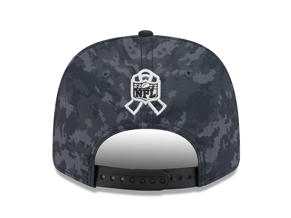 New Era Jacksonville Jaguars NFL Salute to Service 2026 Digi Camo Black 9Seventy Stretch Snapback Cap