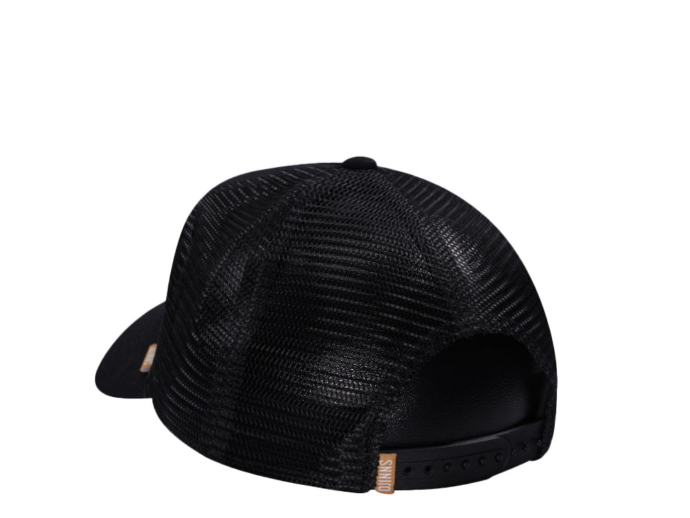 Djinns Do Nothing Club Black Trucker Snapback Cap