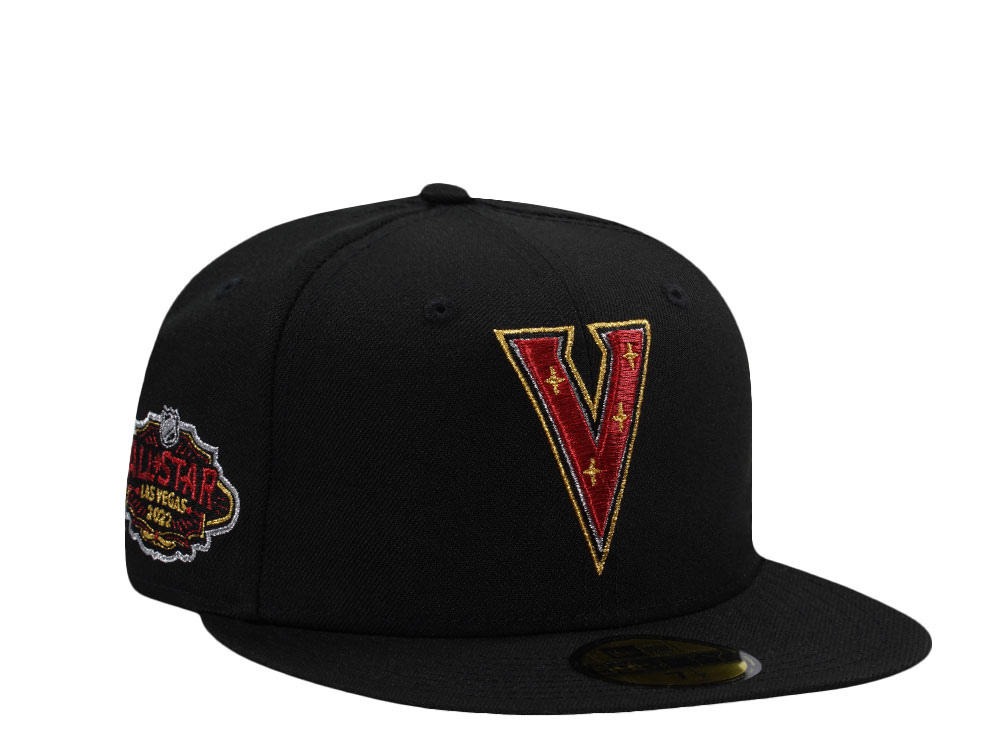 New Era Vegas Golden Knights All Star Game 2022 Black Prime Edition 59Fifty Fitted Cap