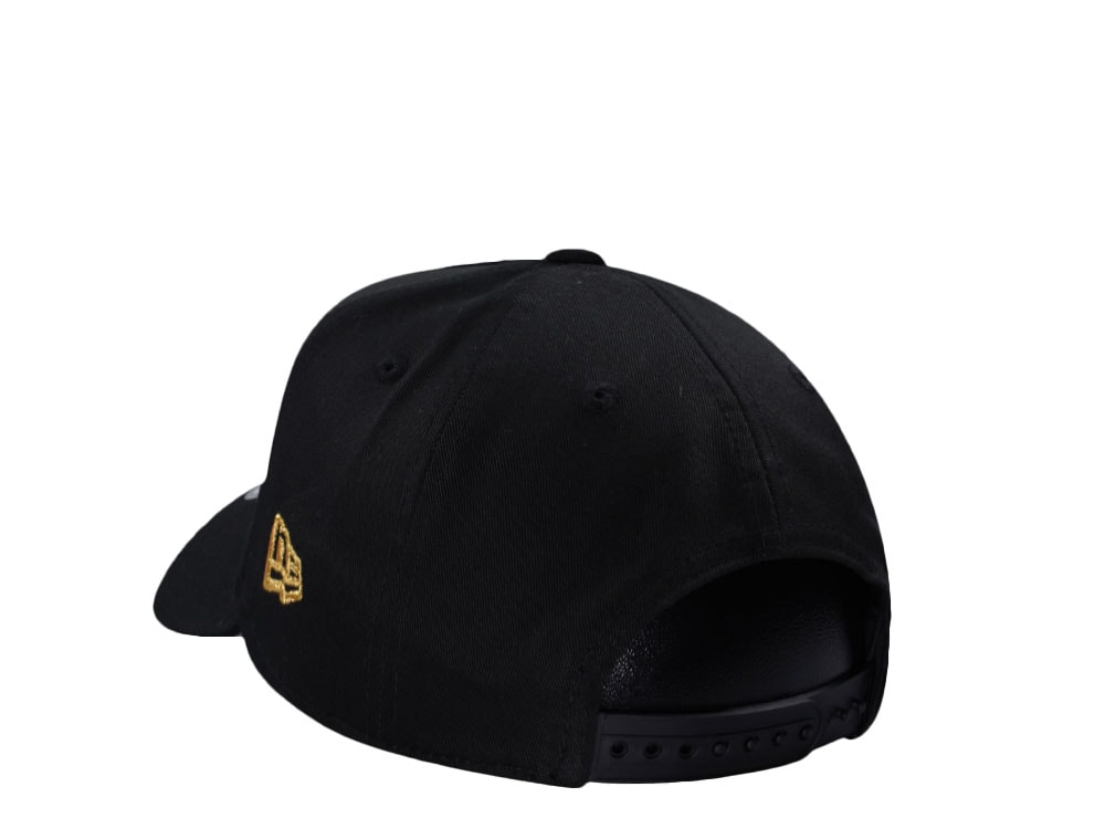 New Era Houston Texans Black Gold Edition 9Forty A Frame Snapback Cap