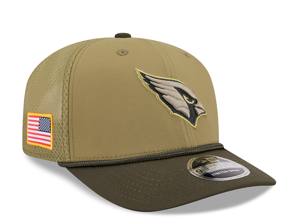 New Era Arizona Cardinals Salute To Service 2025 9Seventy Snapback Cap
