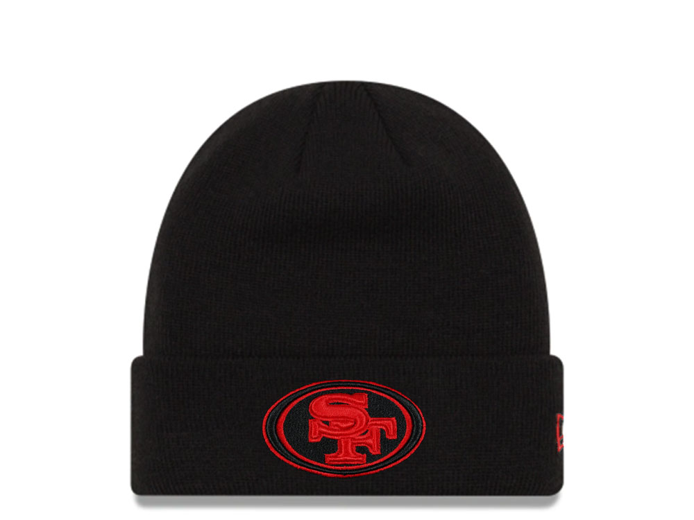 New Era San Francisco 49ers Red Logo Knit