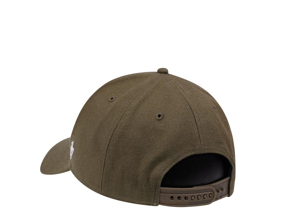 47Brand Pittsburgh Penguins Classic Olive Snapback Cap
