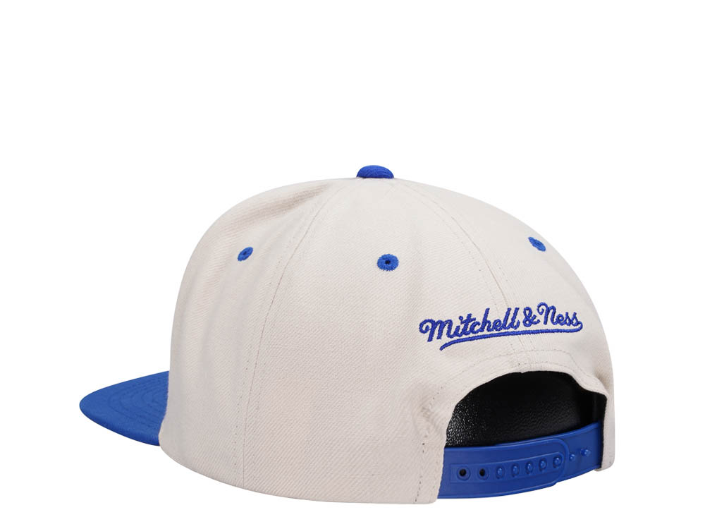 Mitchell & Ness Denver Nuggets Sail Off White Two Tone Snapback Cap
