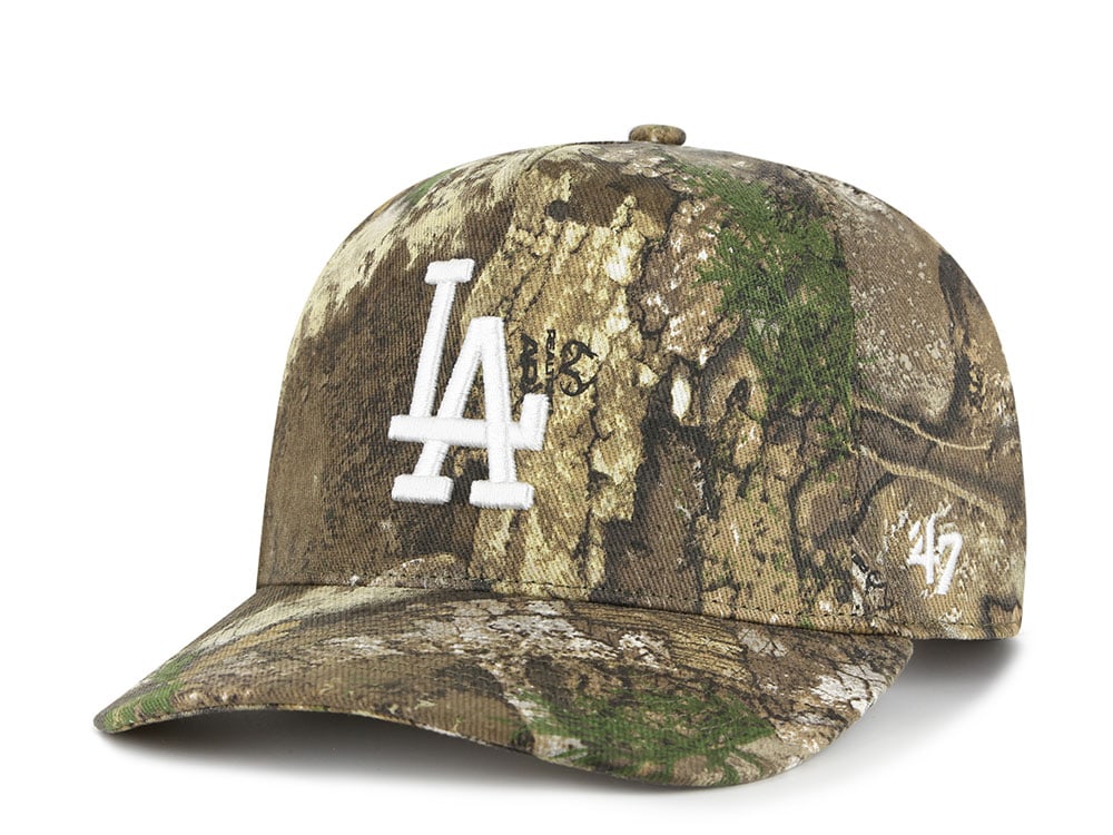 47 Brand Los Angeles Dodgers Realtree Hitch Snapback Cap