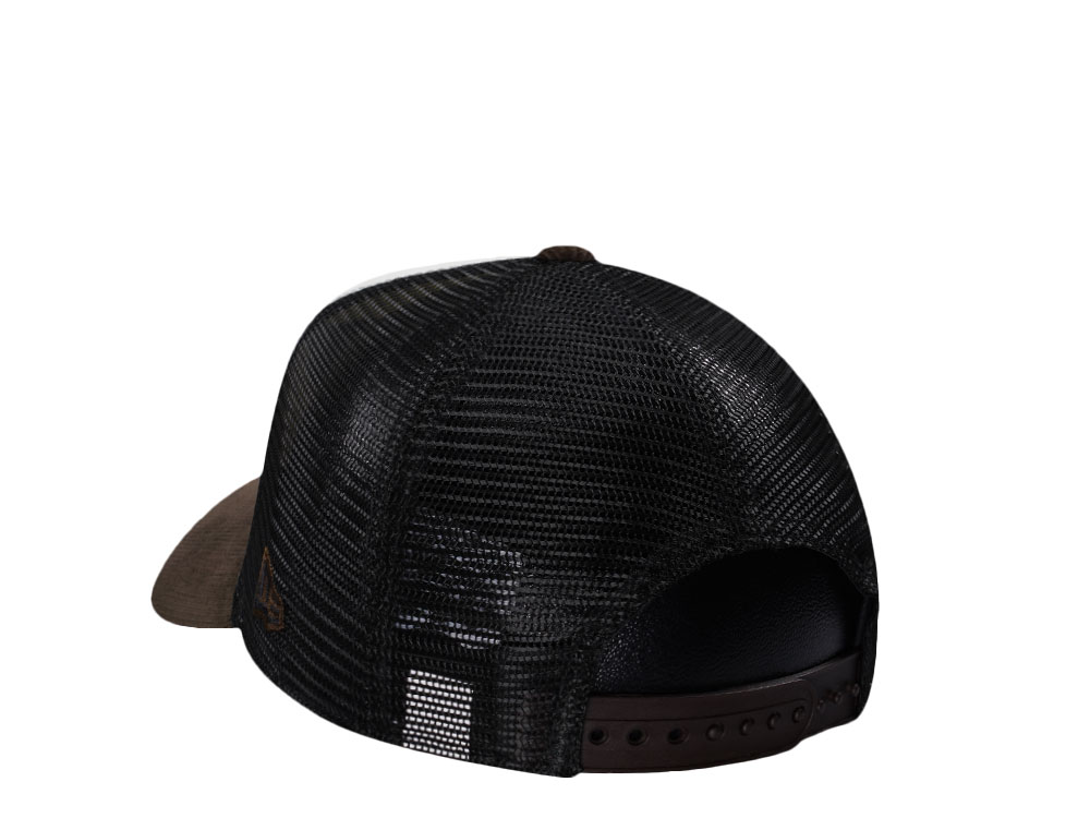 New Era New York Rangers Creme Two Tone Edition 9Forty A Frame Trucker Snapback Cap