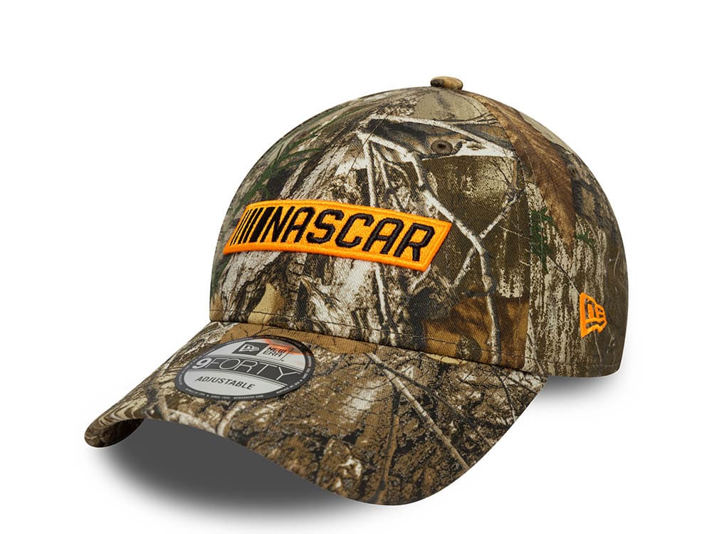 New Era Nascar Classic Logo Realtree Camoflage 9Forty Snapback Cap