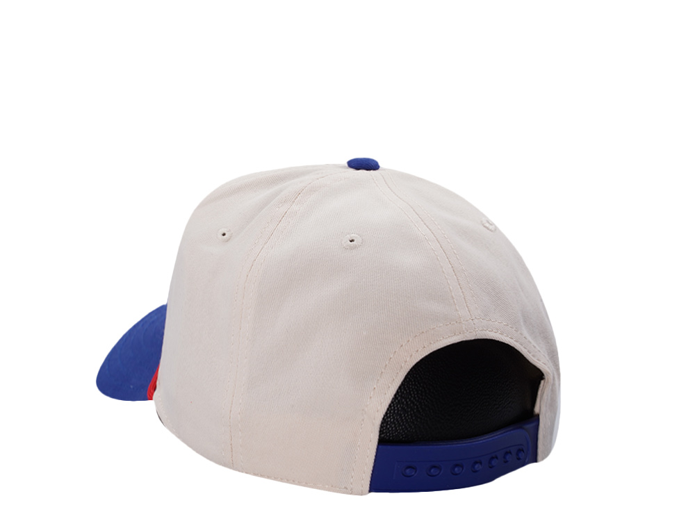 American Needle Pabst Blue Ribbon Ivory Two Tone Edition Snapback Cap