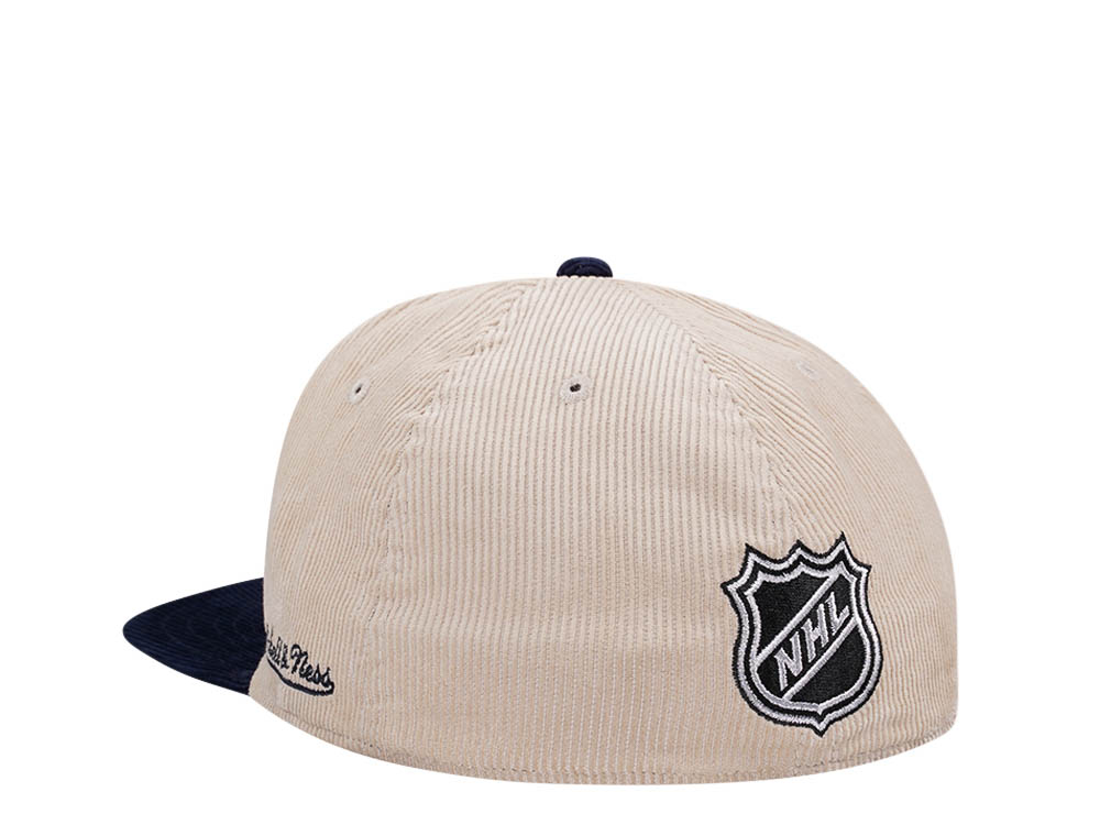 Mitchell & Ness Seattle Kraken Inaugural Season 21 Two Tone Cord Edition Dynasty Fitted Cap